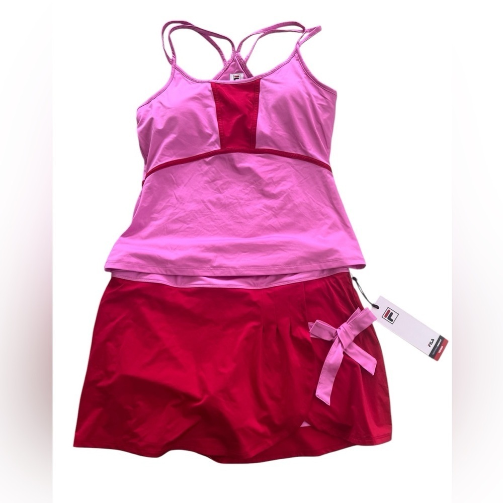 New with tags fila 30 love tank and skort